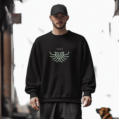 Oversized Sweatshirt - Black